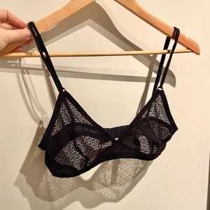 American Apparel Geo Lace Bralette